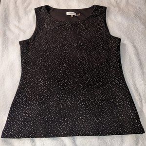 Calvin Klein Sleeveless Embellished Top